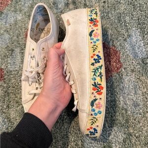 Rare find - Keds x Rifle Paper Co. collab - Floral Lined Canvas Sneakers